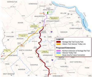 Heritage Rail Trail Map